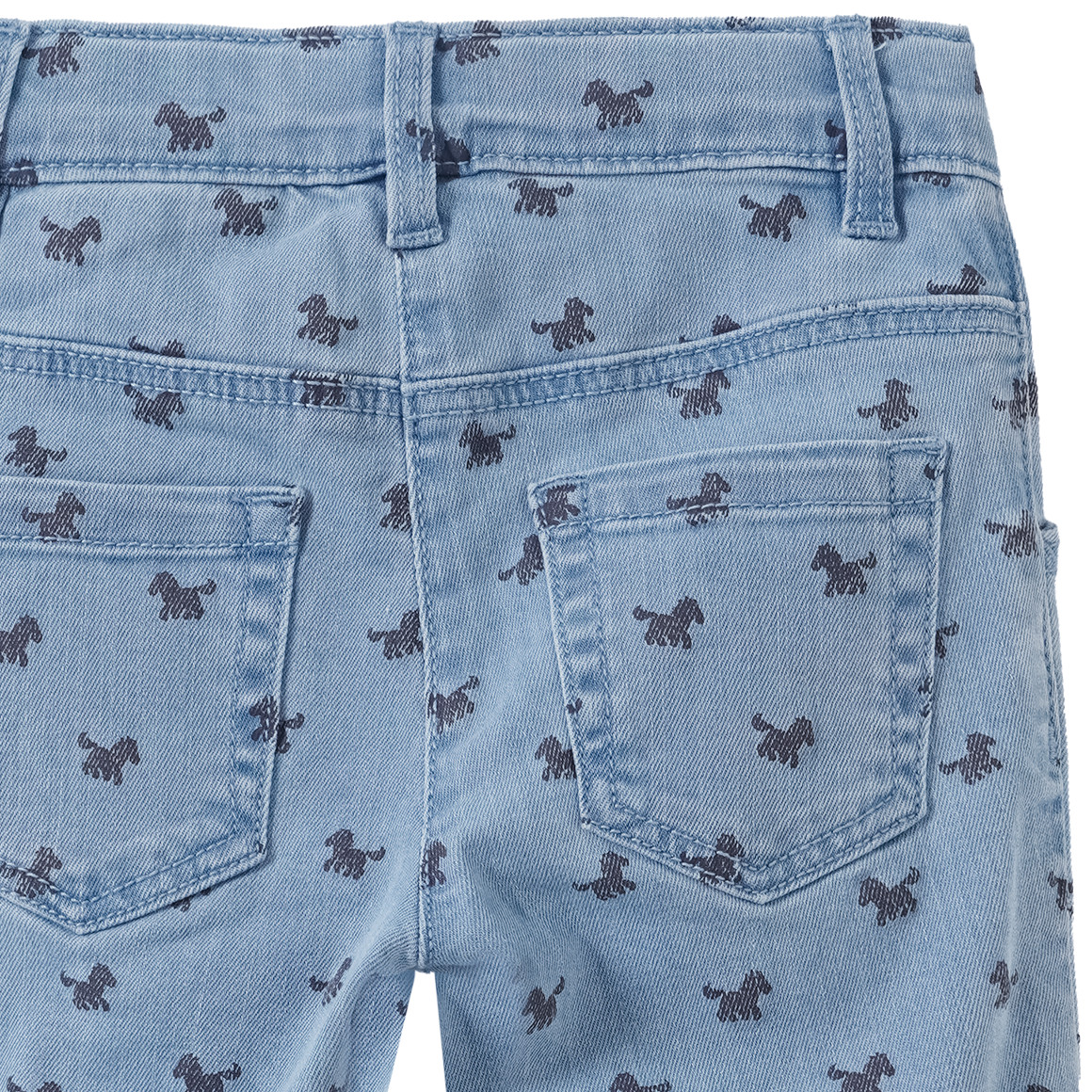 Baby Jeans mit Pferde-Print