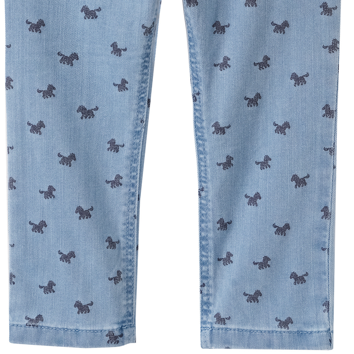 Baby Jeans mit Pferde-Print