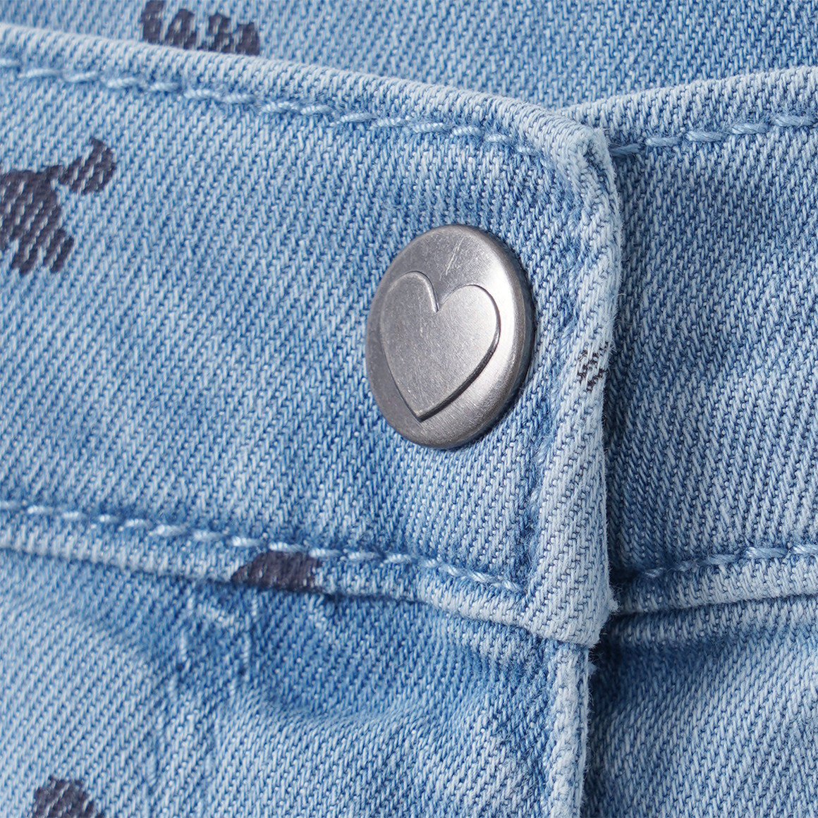Baby Jeans mit Pferde-Print
