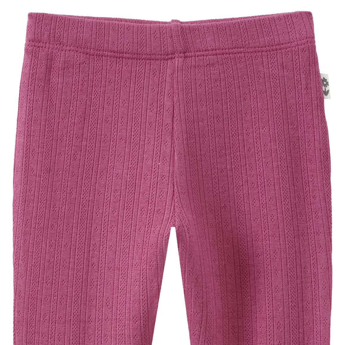 Baby Leggings mit Ajourmuster