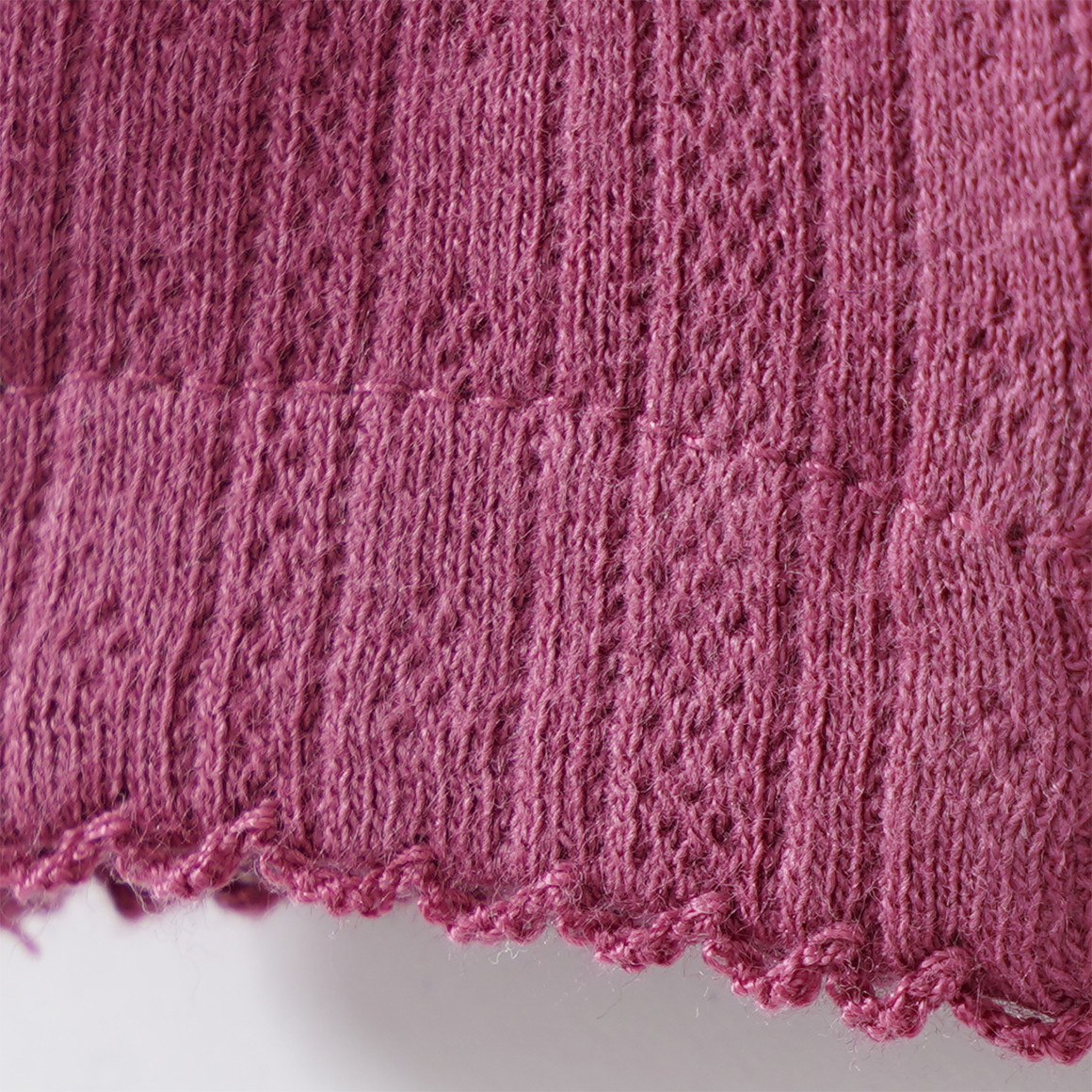 Baby Leggings mit Ajourmuster