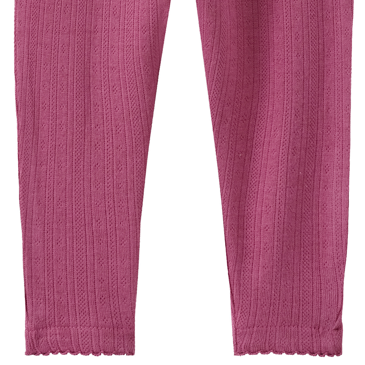 Baby Leggings mit Ajourmuster