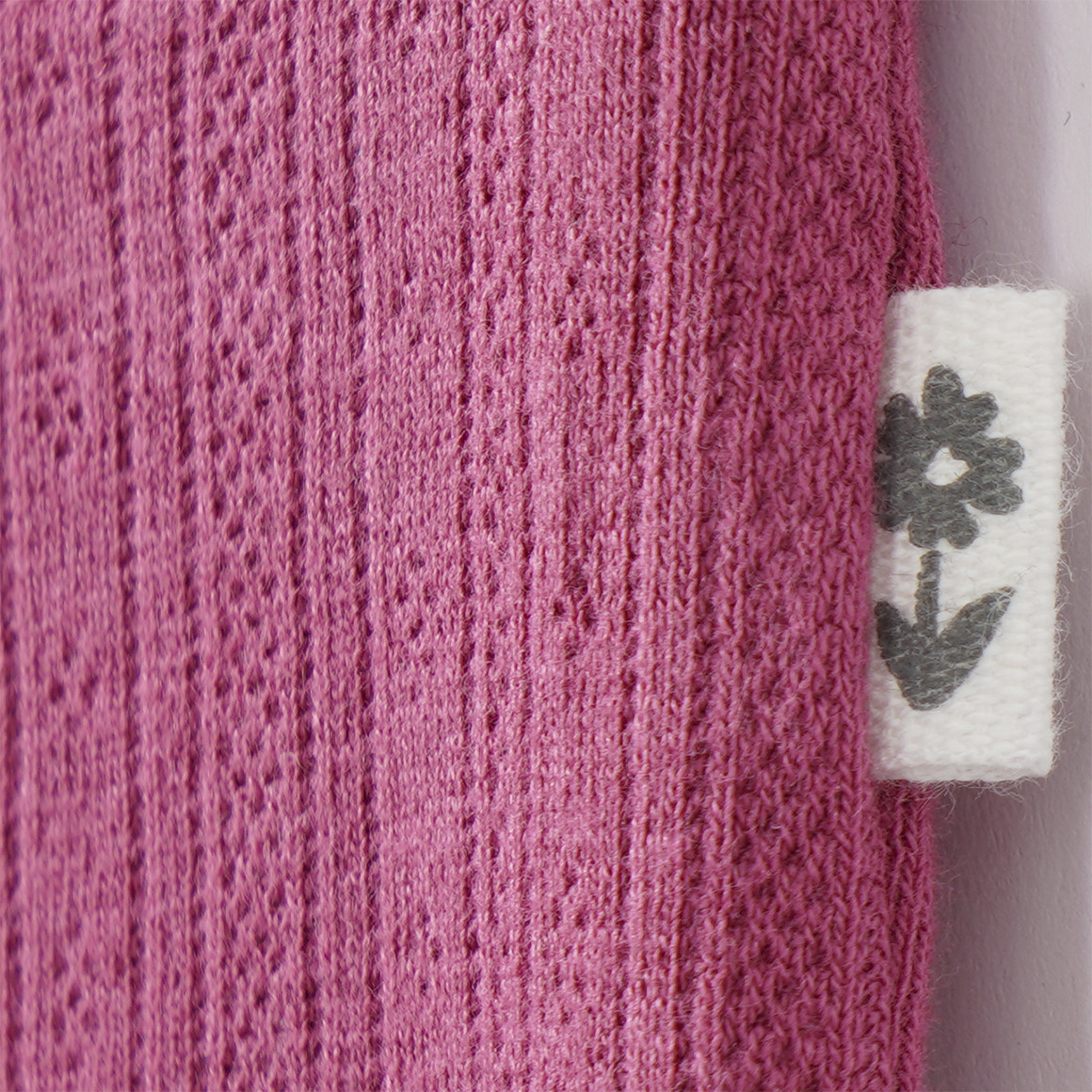 Baby Leggings mit Ajourmuster