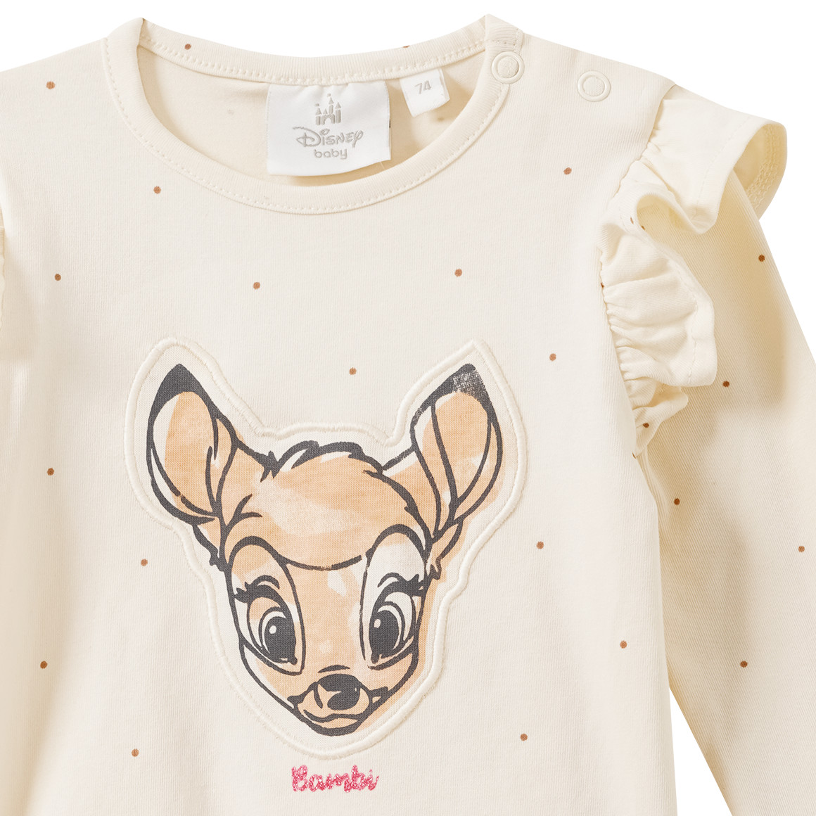 Bambi Langarmshirt aus Baumwolle