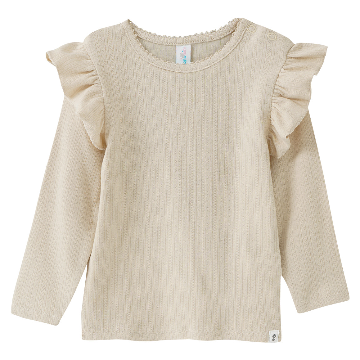 Baby Langarmshirt mit Volants