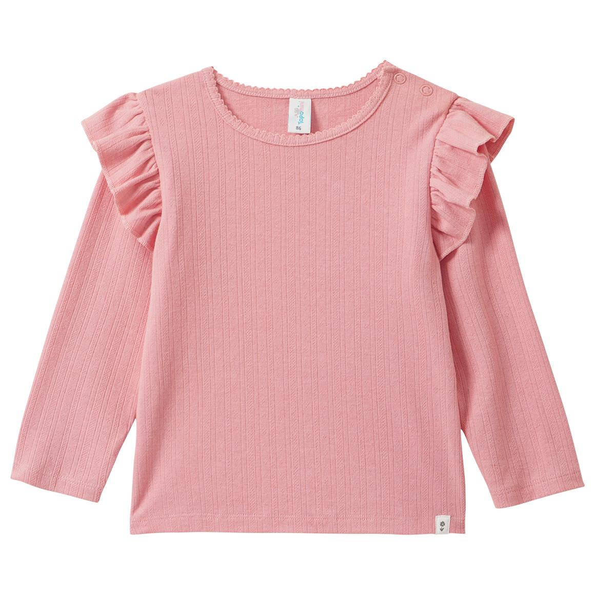 Baby Langarmshirt mit Volants