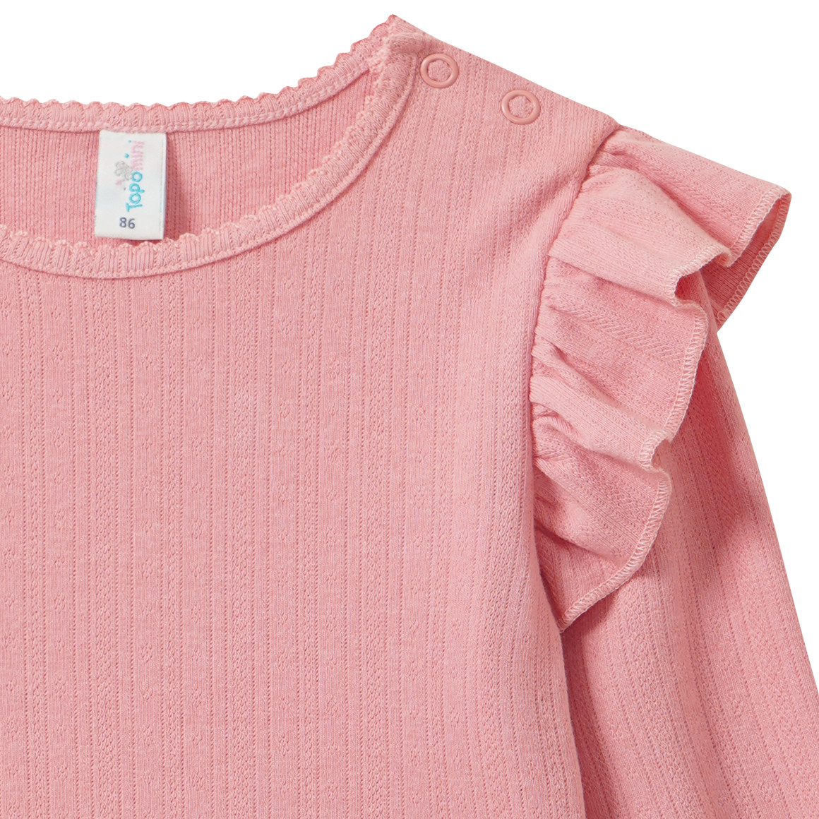 Baby Langarmshirt mit Volants