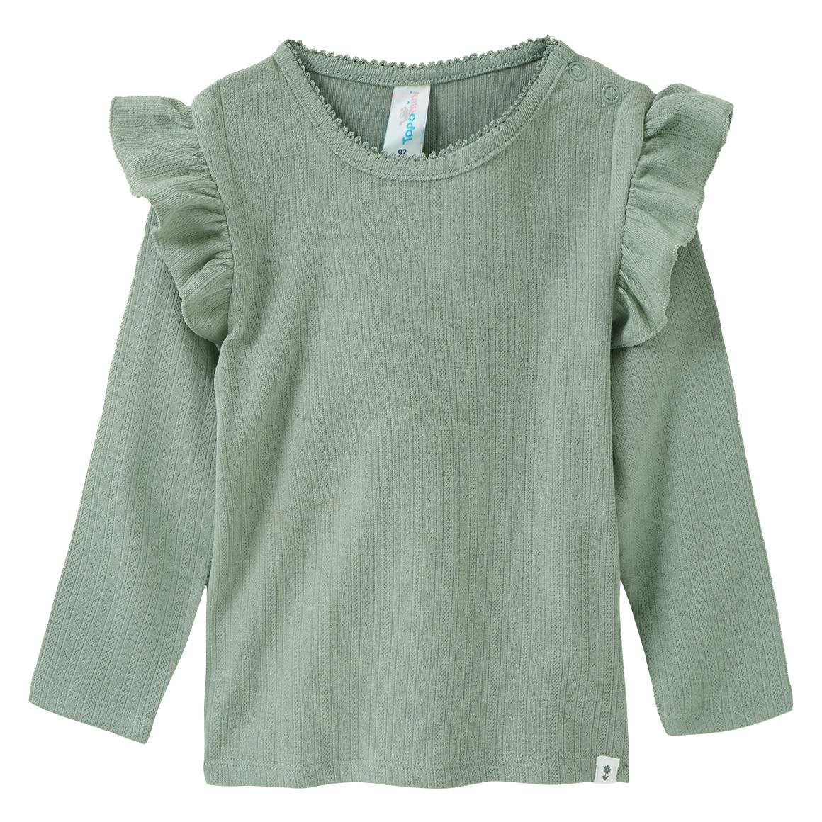 Baby Langarmshirt mit Volants