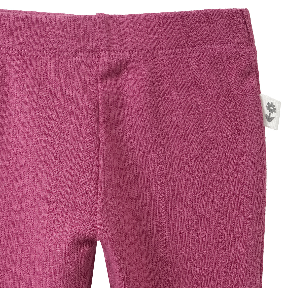 Legging voor newborns met ajourpatroon