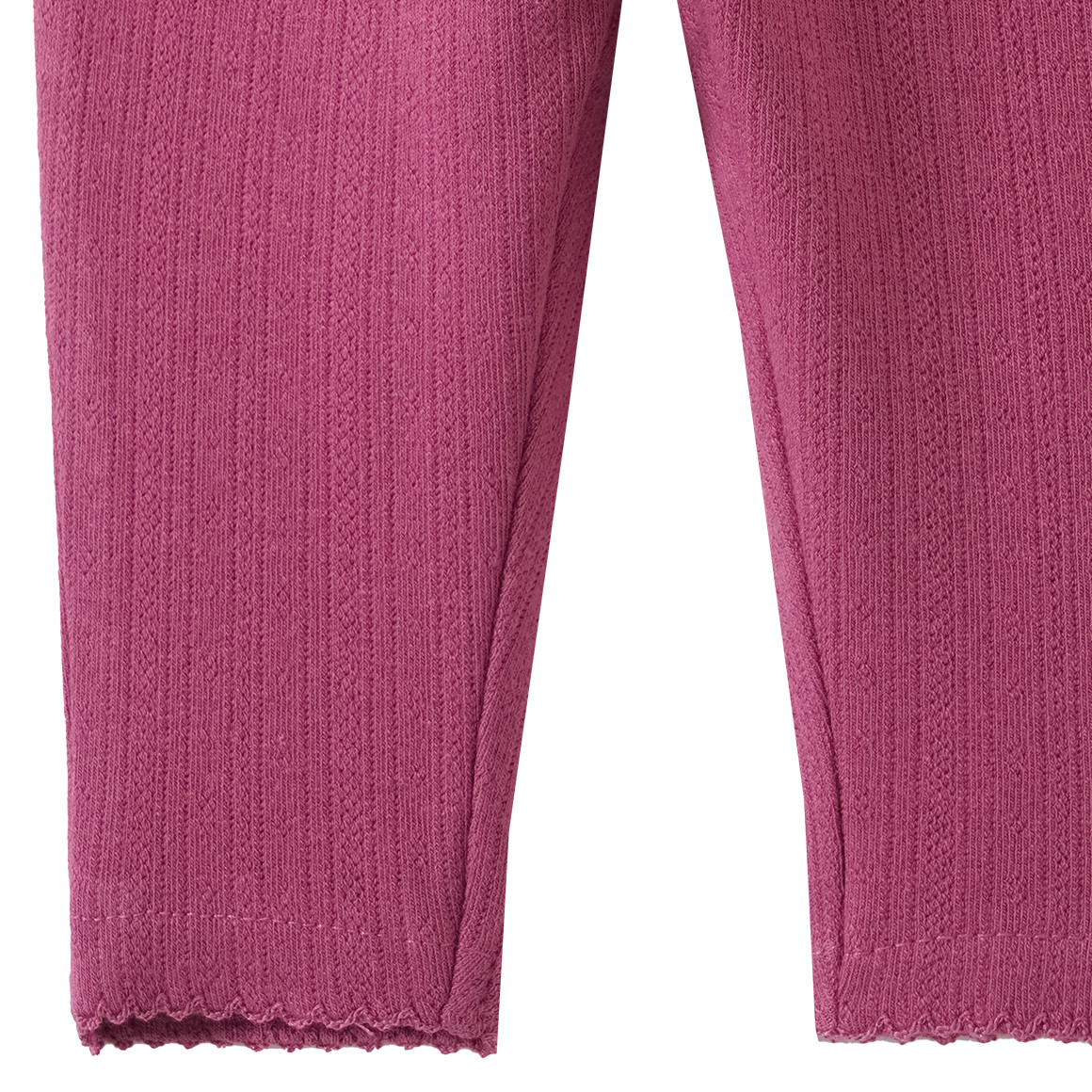 Legging voor newborns met ajourpatroon