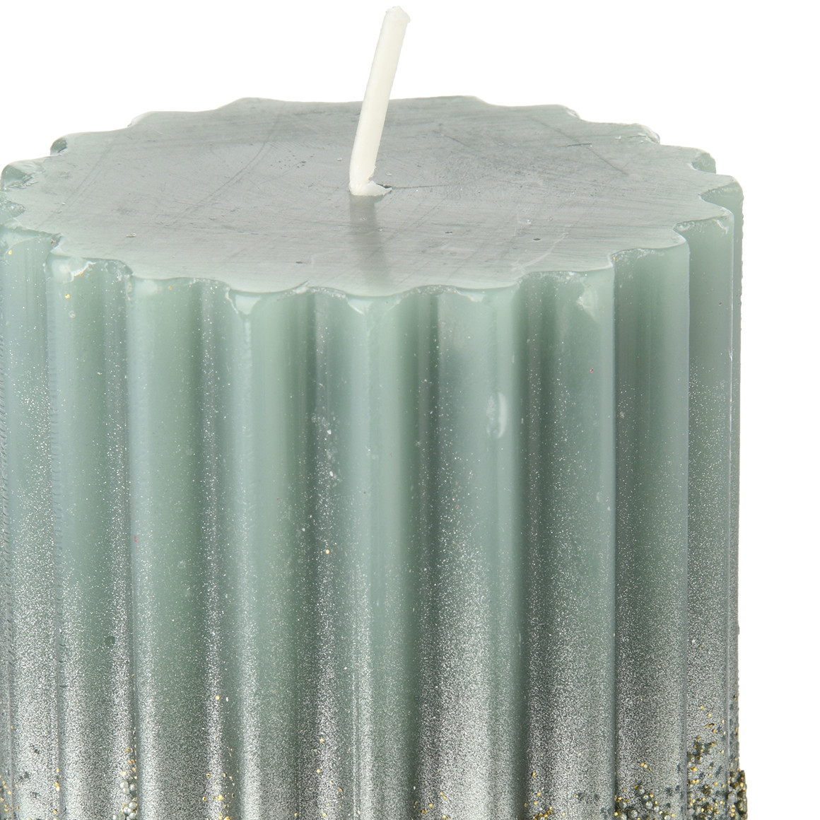 Kaars met Kerst design