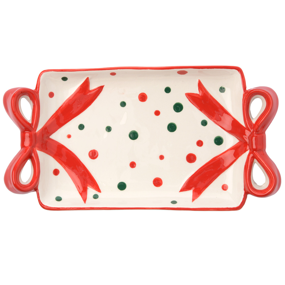 Klein dienblad met strikdetails