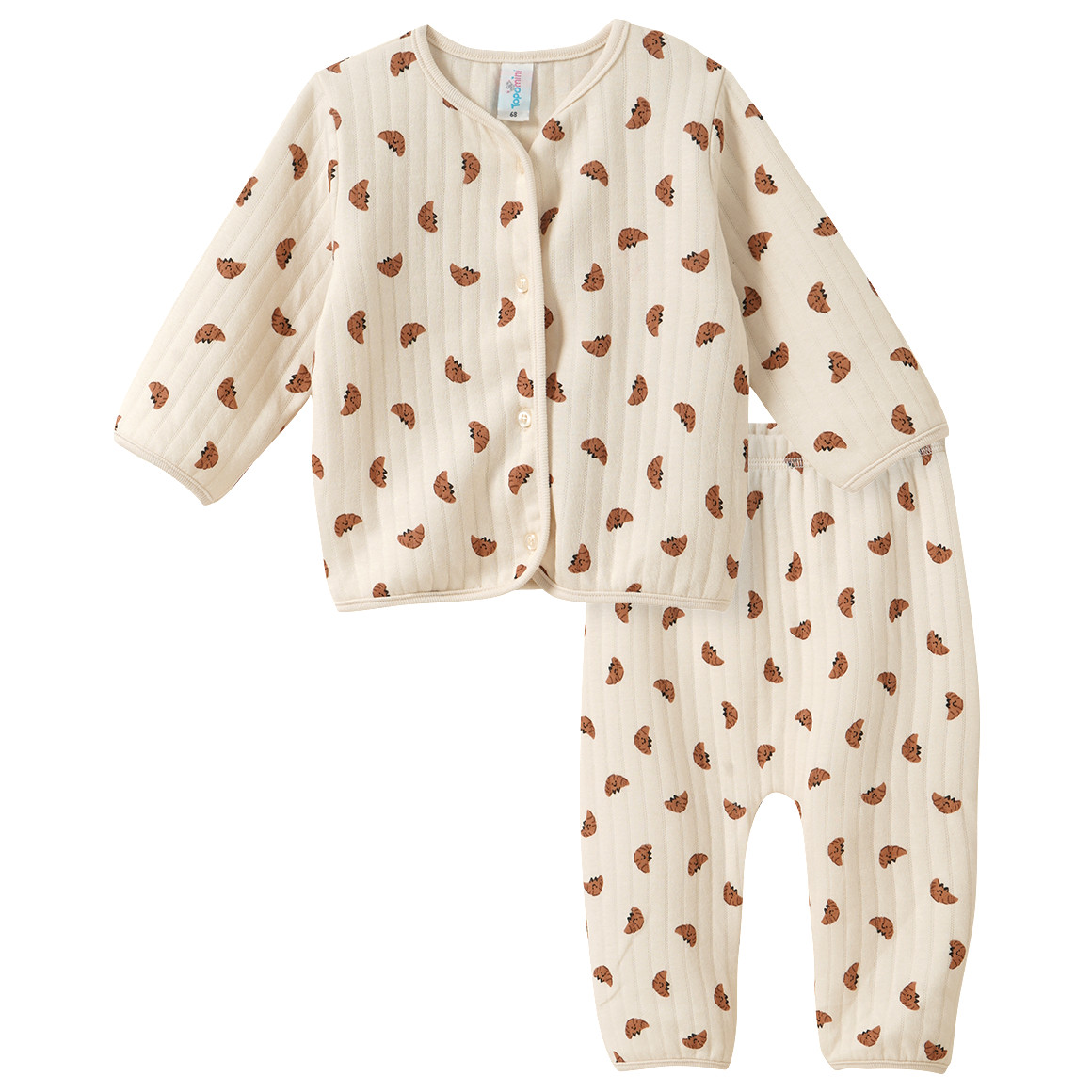 Newborn Set mit Sweatjacke und Leggings