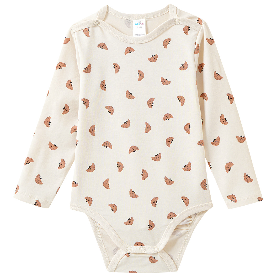 2 Baby Bodys aus Bio-Baumwolle