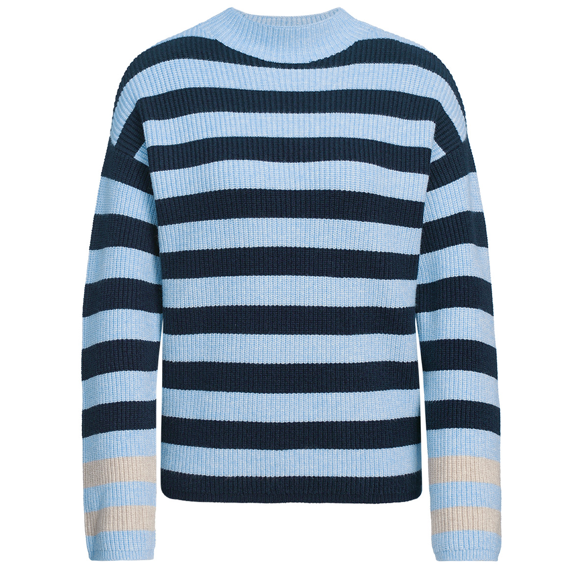 Damen Strickpullover mit Stehkragen