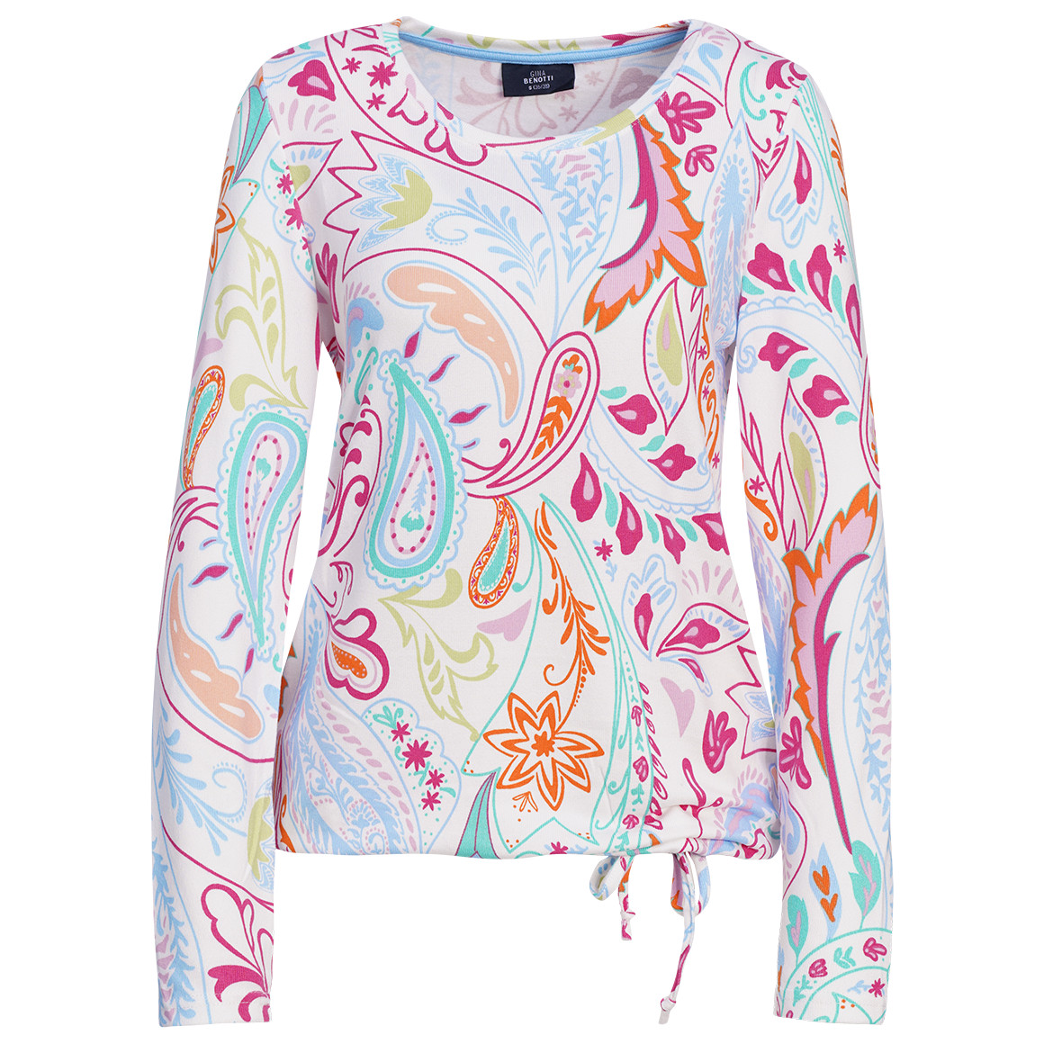 Damen Langarmshirt mit Tunnelzug