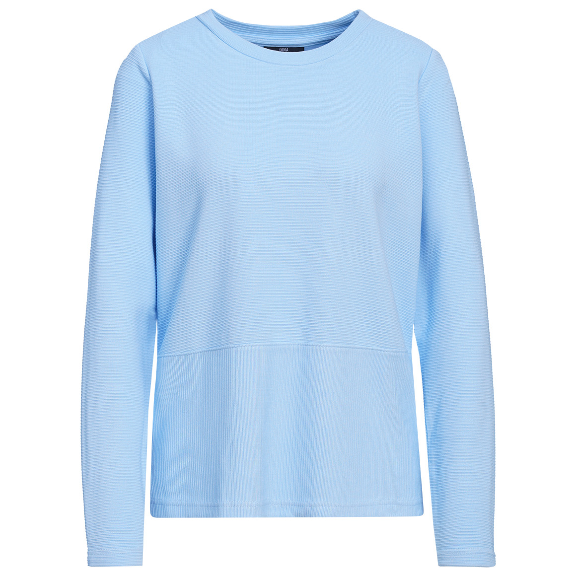 Damen Langarmshirt in strukturierter Qualität