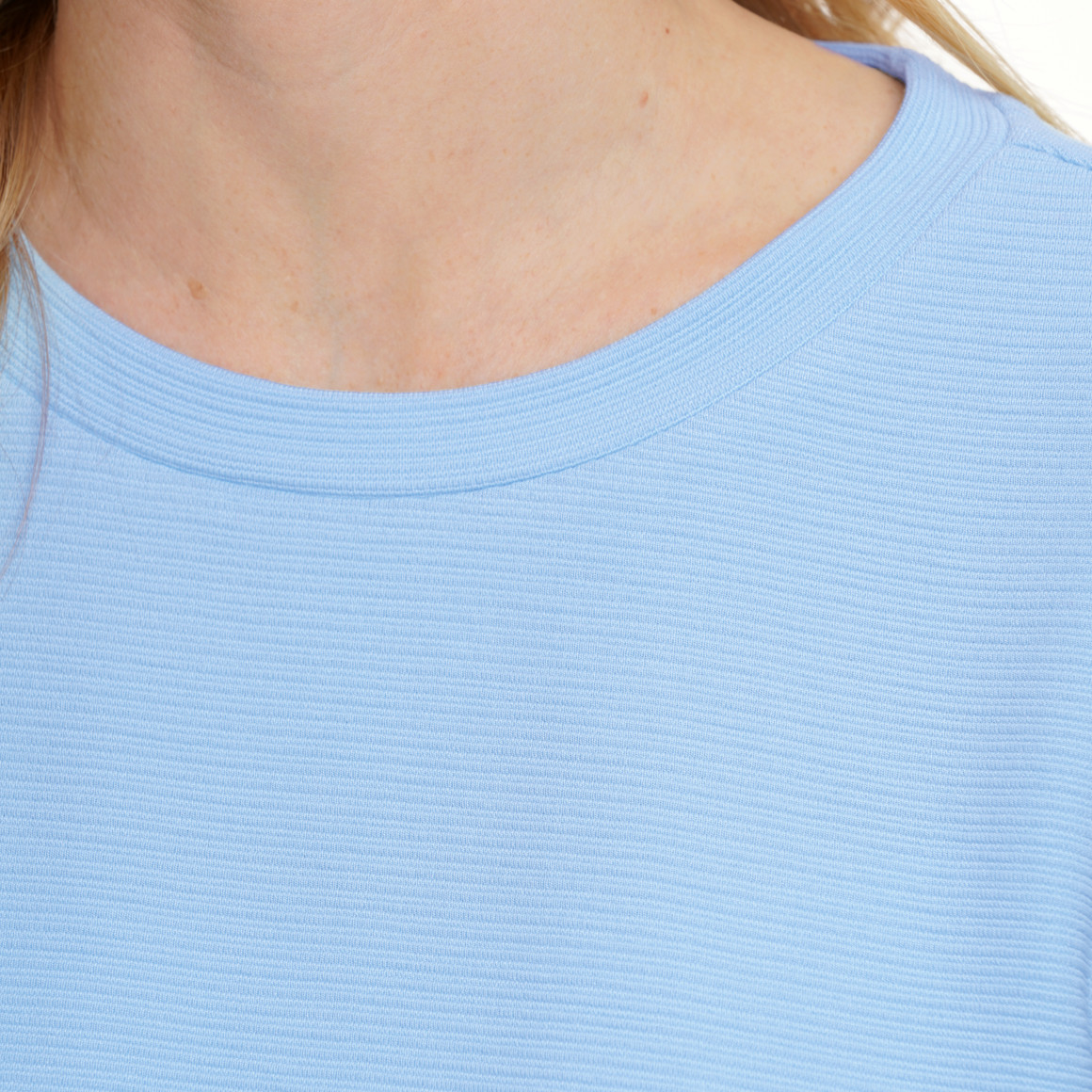 Damen Langarmshirt in strukturierter Qualität