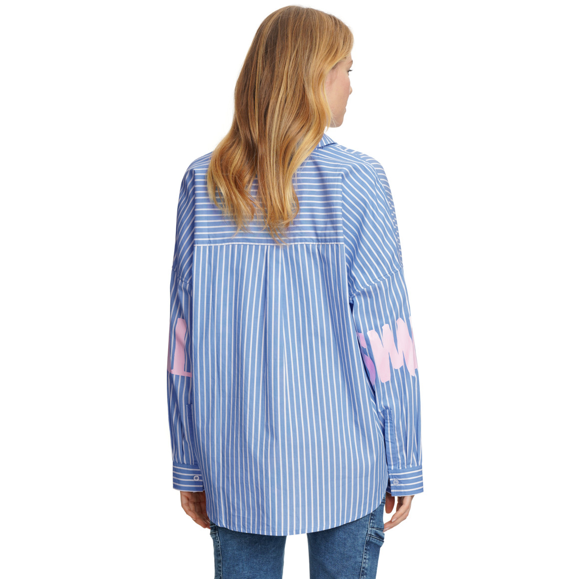 Damen Bluse mit Hemdkragen