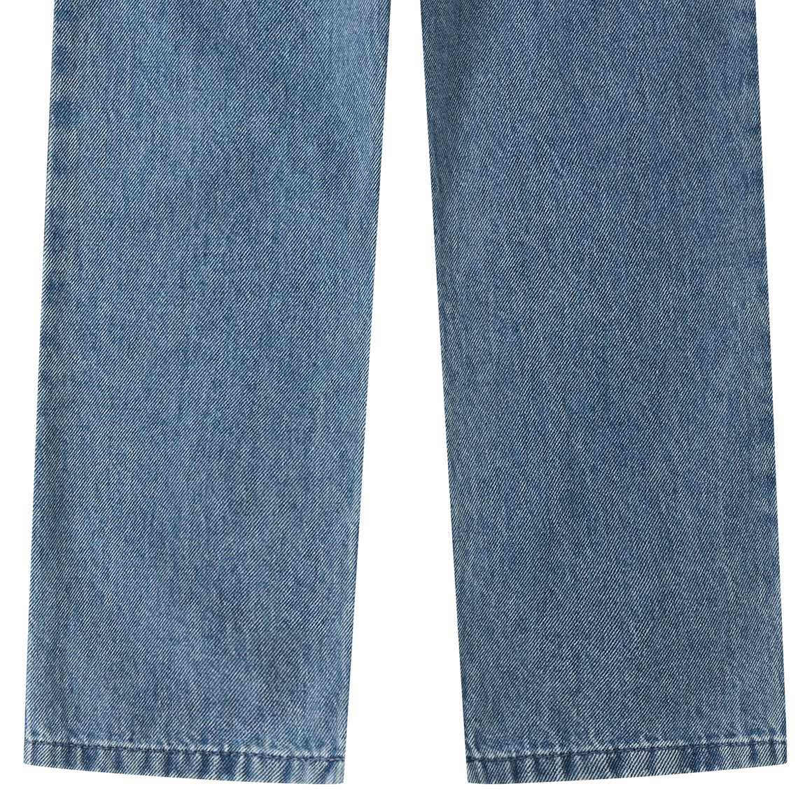 Mädchen Wide-Leg-Jeans mit Elastikbund