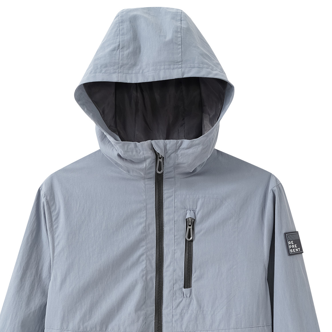 Jongensblouson met capuchon