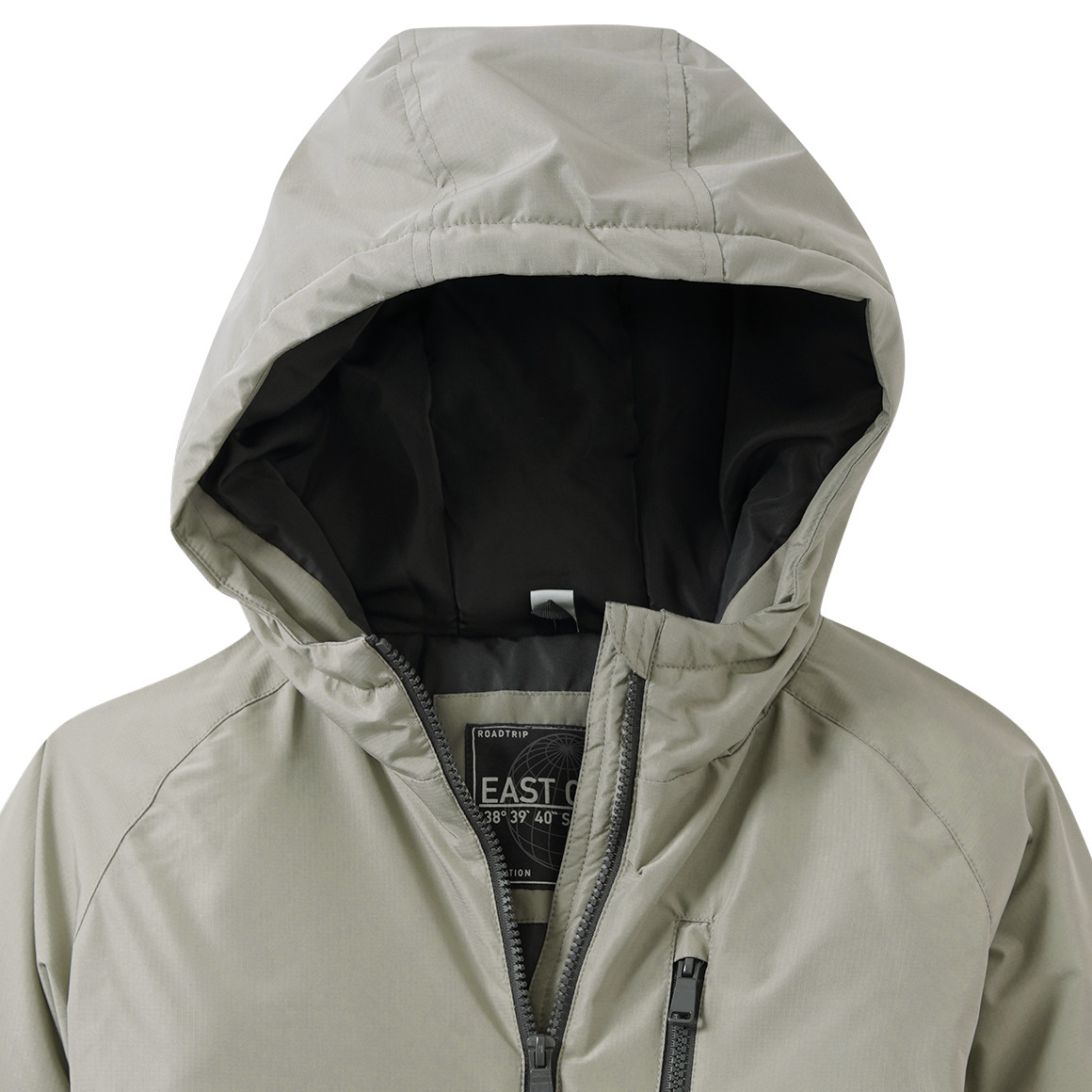 Jongensblouson met capuchon