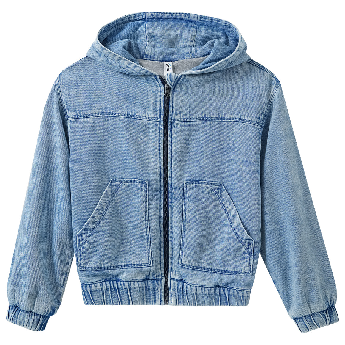 Jungen Jeansblouson mit Kapuze