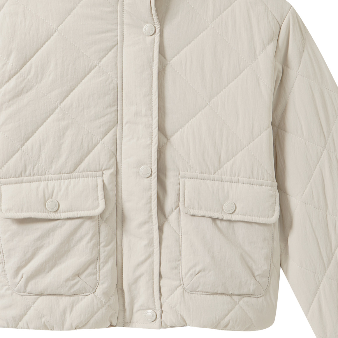 Mädchen Steppjacke mit Kapuze