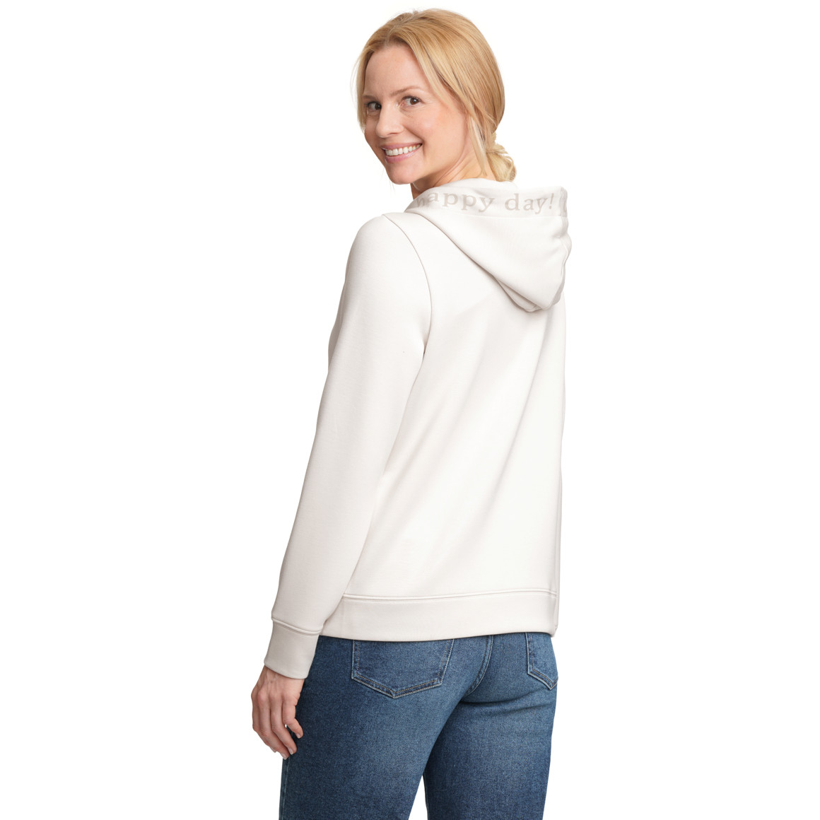 Damen Sweatjacke aus Modal-Mix