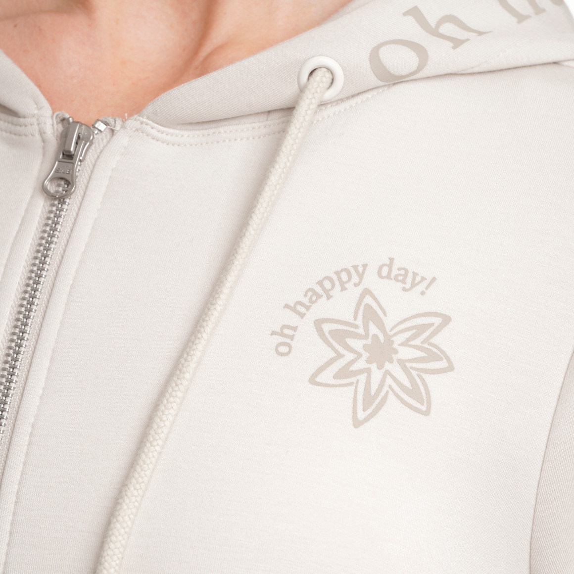 Damen Sweatjacke aus Modal-Mix