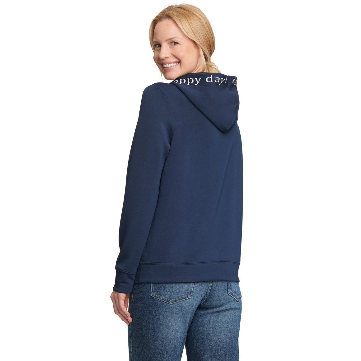 Damen Sweatjacke aus Modal-Mix