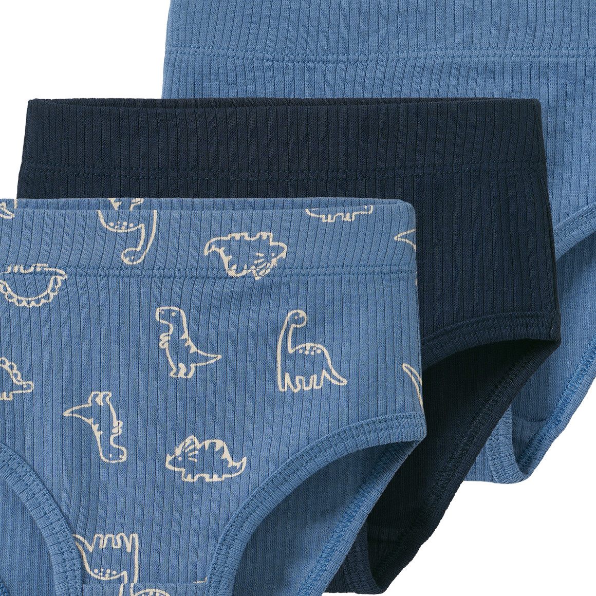 3 Baby Slips in Windelpassform