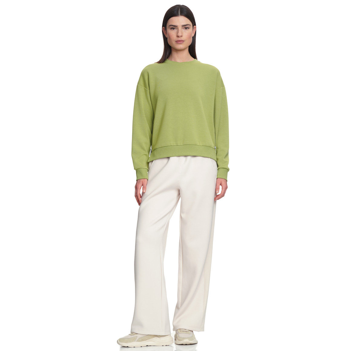 Damen Sweatshirt aus Modal-Mix