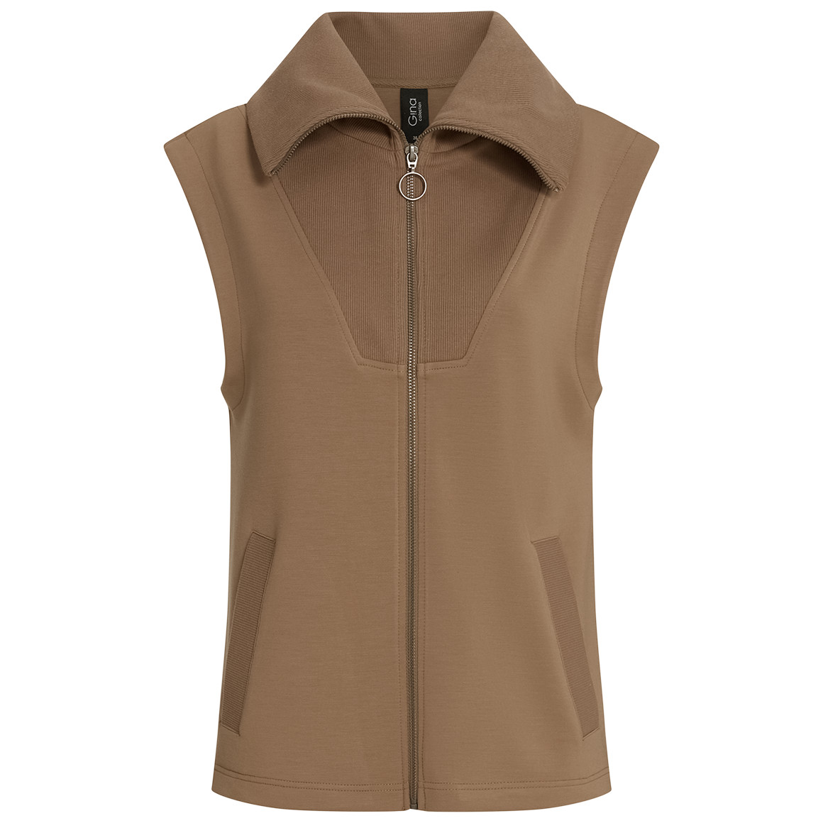 Damen Weste mit Troyerkragen