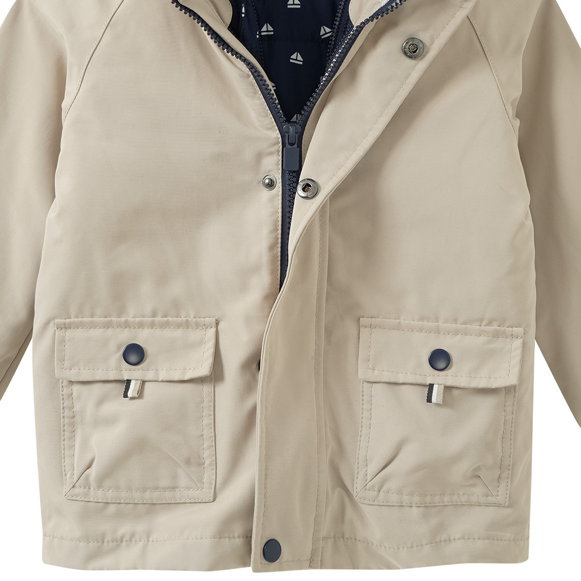 Jungen 3-in1 Jacke mit herausnehmbarer Weste