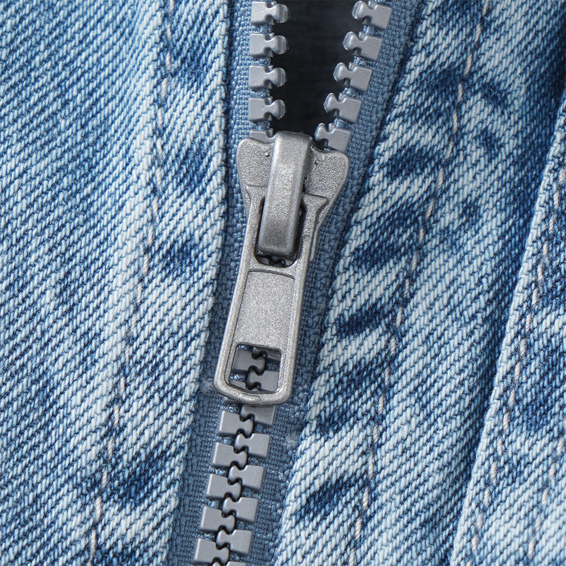 Baby jeansjasje met capuchon