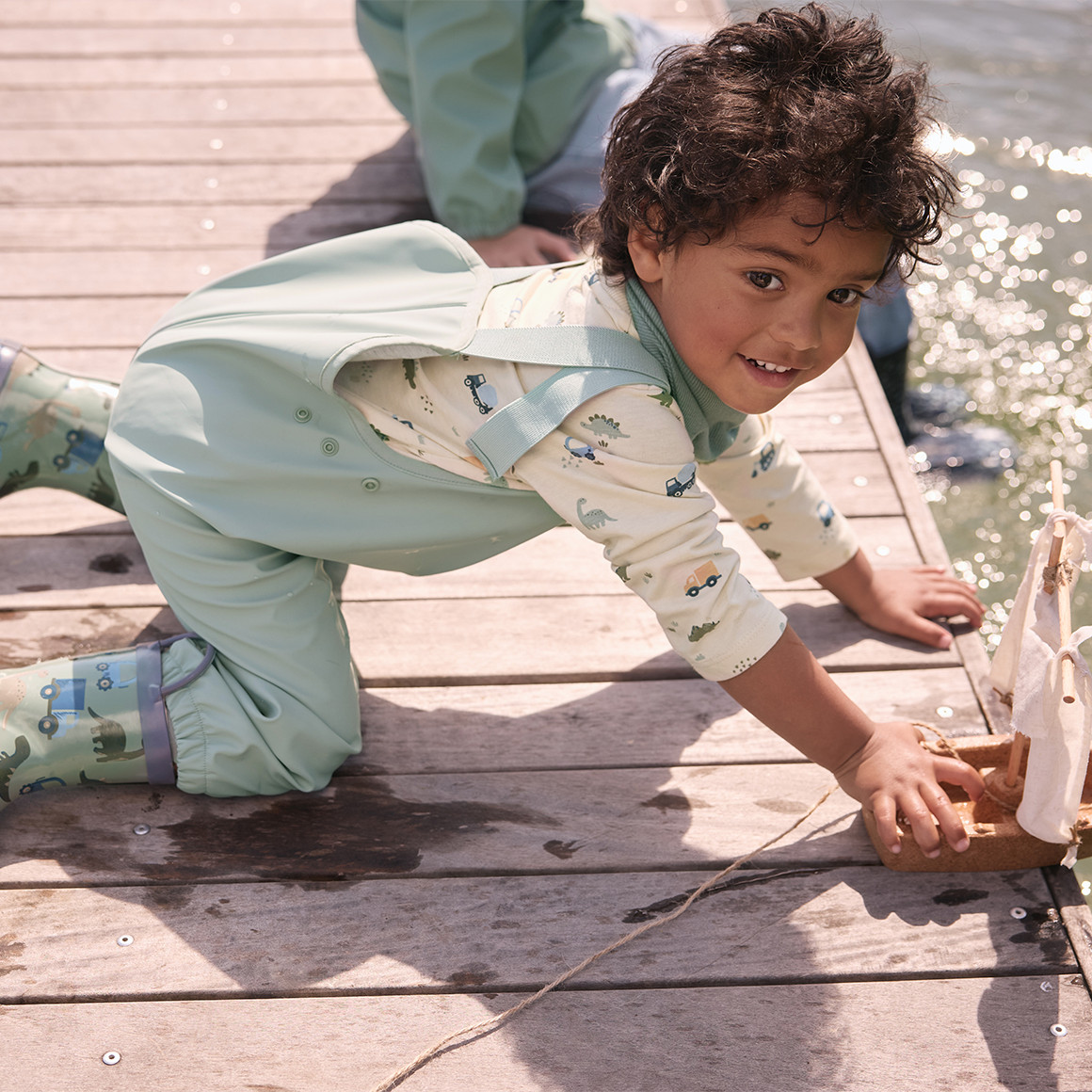 Baby Regenhose mit Beschichtung
