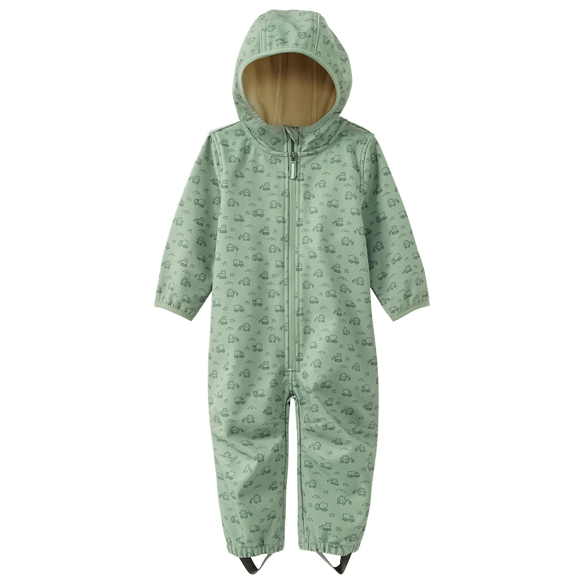 Baby Softshelloverall mit Fleecefutter