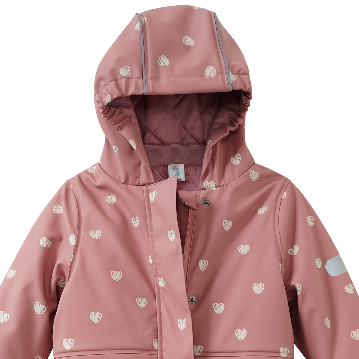 Baby Regenoverall mit Wattierung