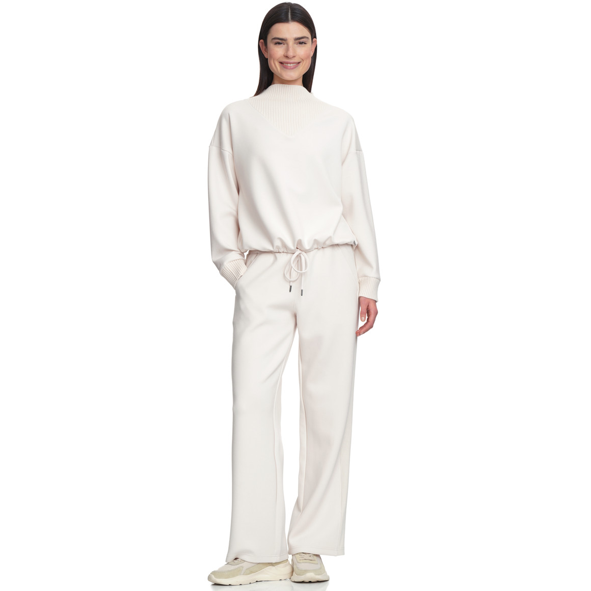 Damen Sweatshirt aus Modal-Mix