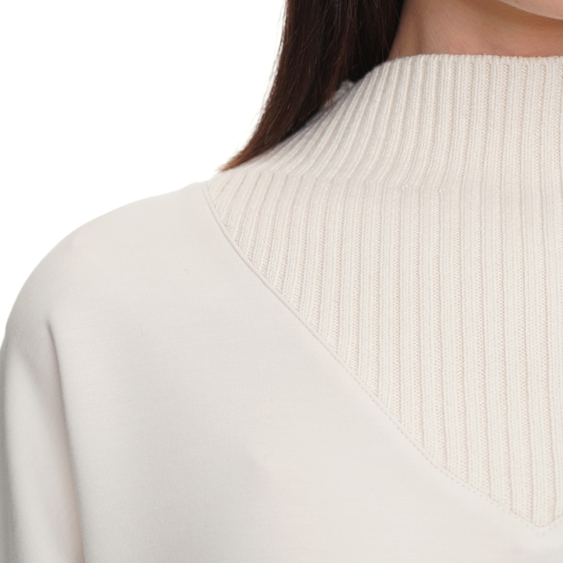 Damen Sweatshirt aus Modal-Mix