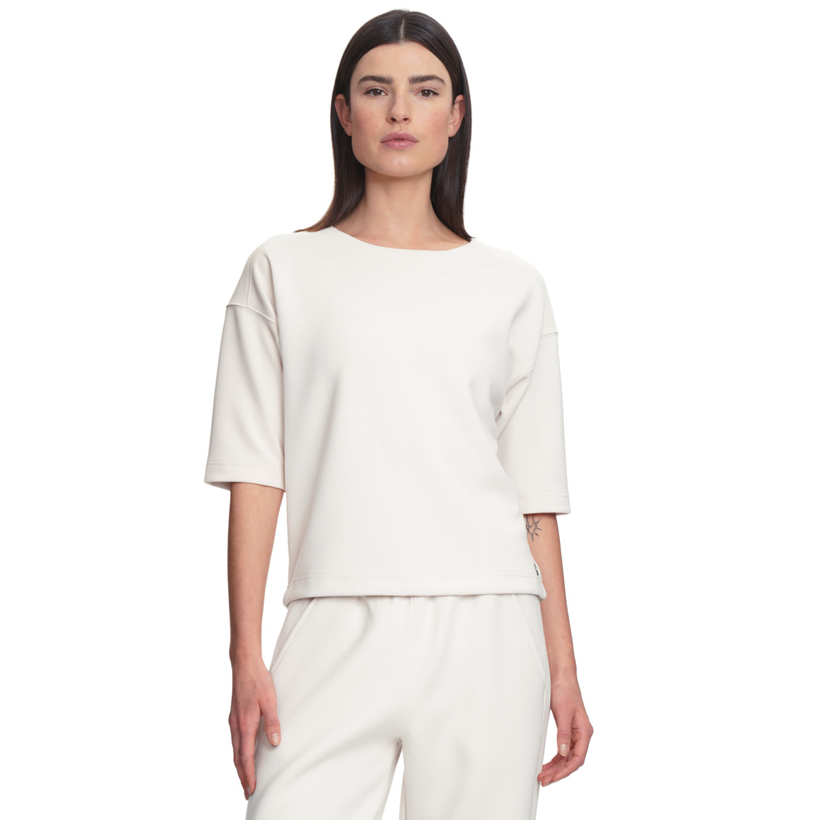 Damen Sweatshirt aus Modal-Mix