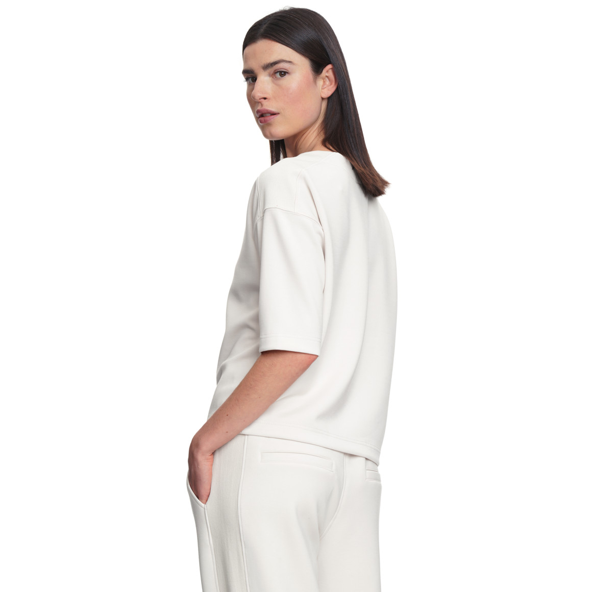 Damen Sweatshirt aus Modal-Mix