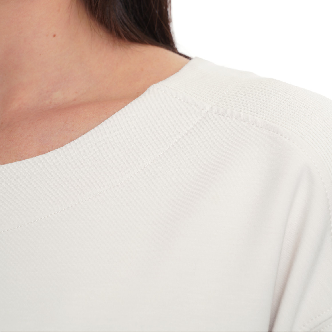 Damen Sweatshirt aus Modal-Mix