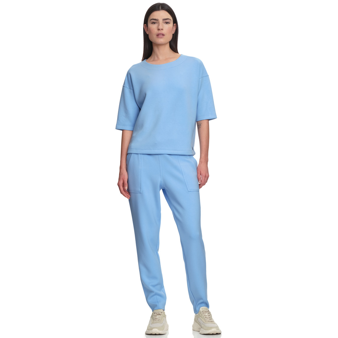 Damen Sweatshirt aus Modal-Mix