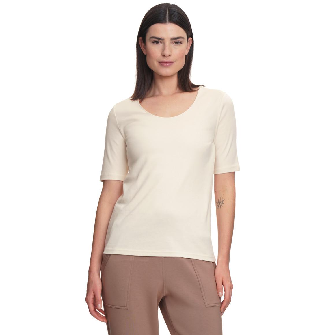 Damen T-Shirt aus Modal-Mix