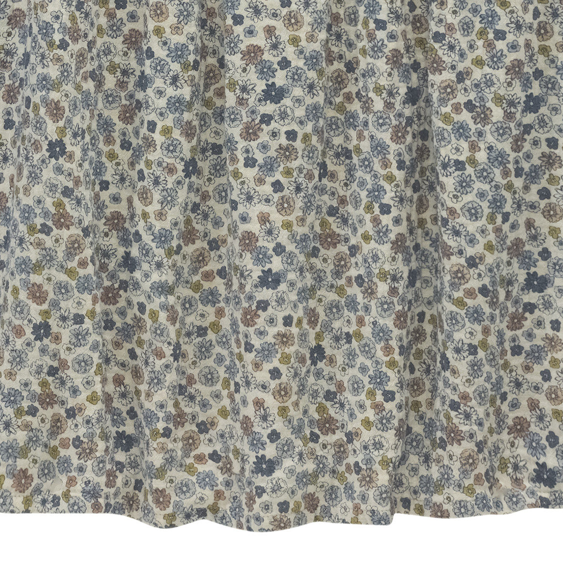 Mädchen Musselin-Kleid im Millefleur-Design