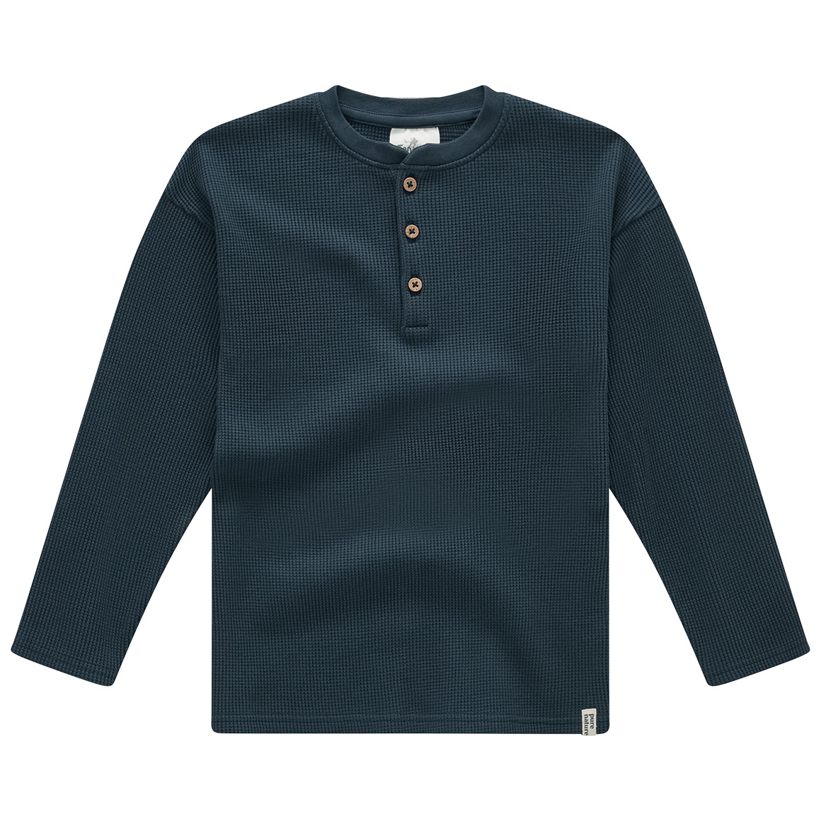 2 Jungen Langarmshirts aus Waffel-Piqué