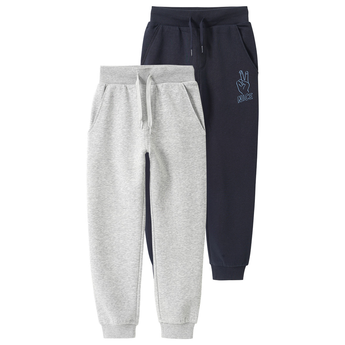 2 Jungen Jogginghosen mit Tunnelzug