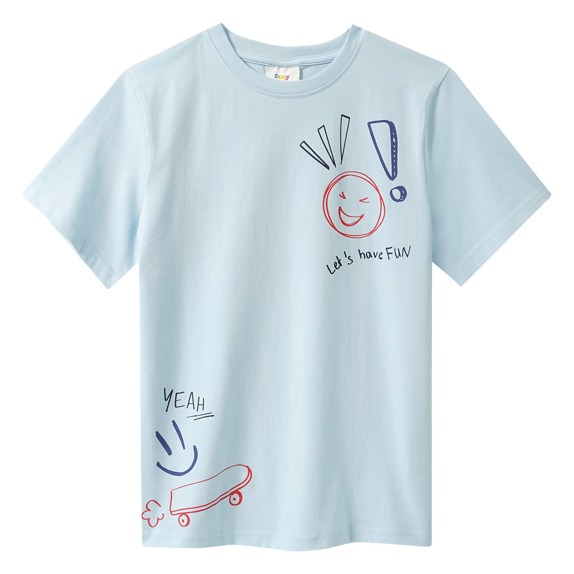 3 Jungen T-Shirts mit Prints